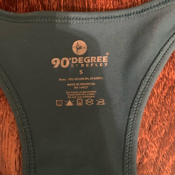 90 degree Tank Tops Green and Black/Grey size small - Picture 7 of 8